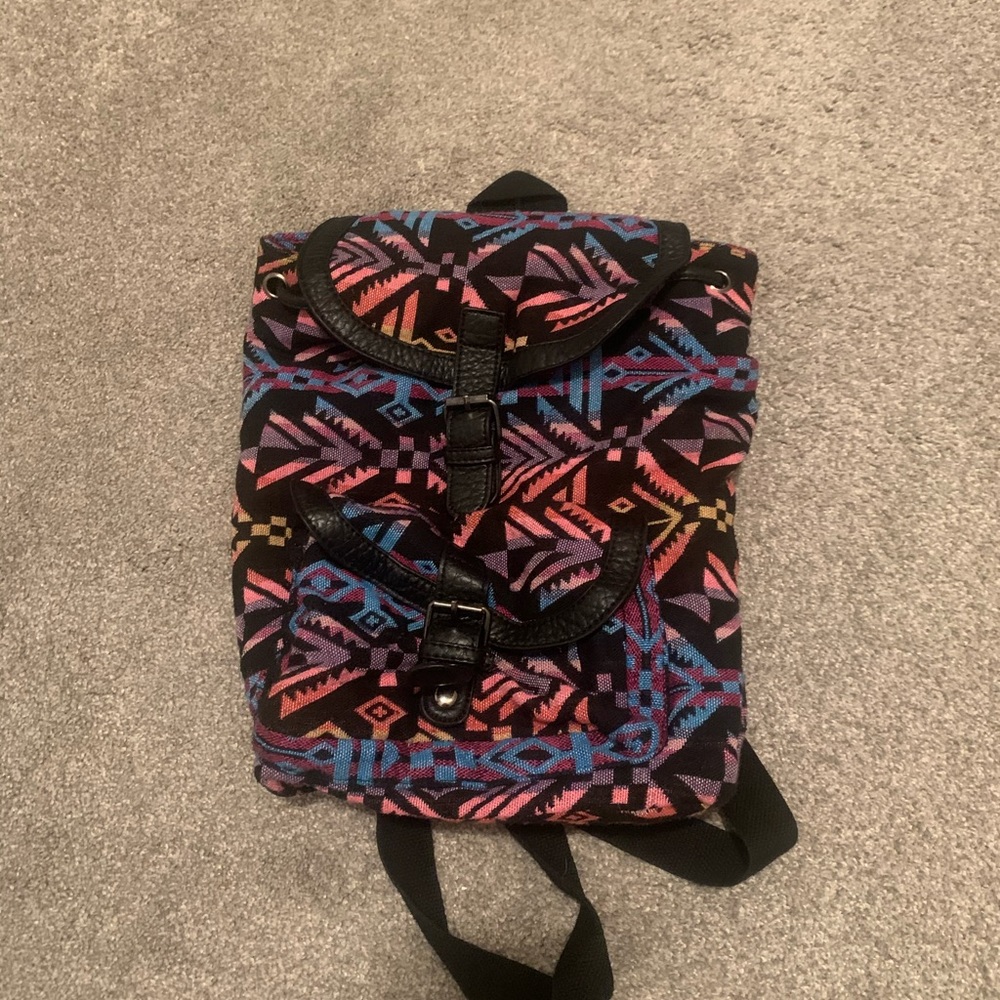 Small Colourful Aztec backpack